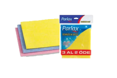 3 PACK COLORED CLEANING CLOTH