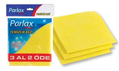 3 YELLOW CLEANING CLOTH