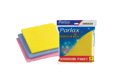6 PACK COLORED CLEANING CLOTH